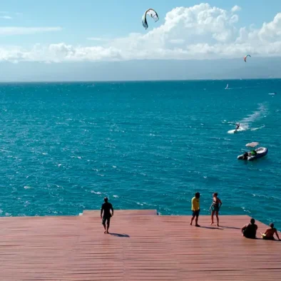 deck de kitesurf ilhabela